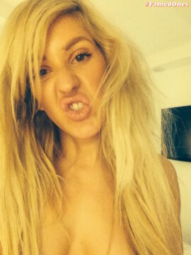 Ellie Goulding nude leaked pics FamedOnes.com 010 02